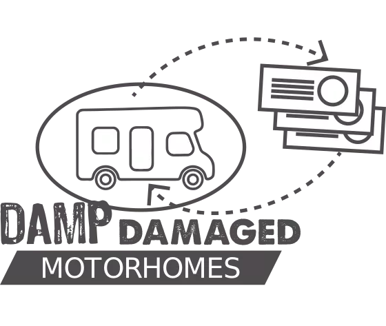 Illustration: Damp damaged motorhomes